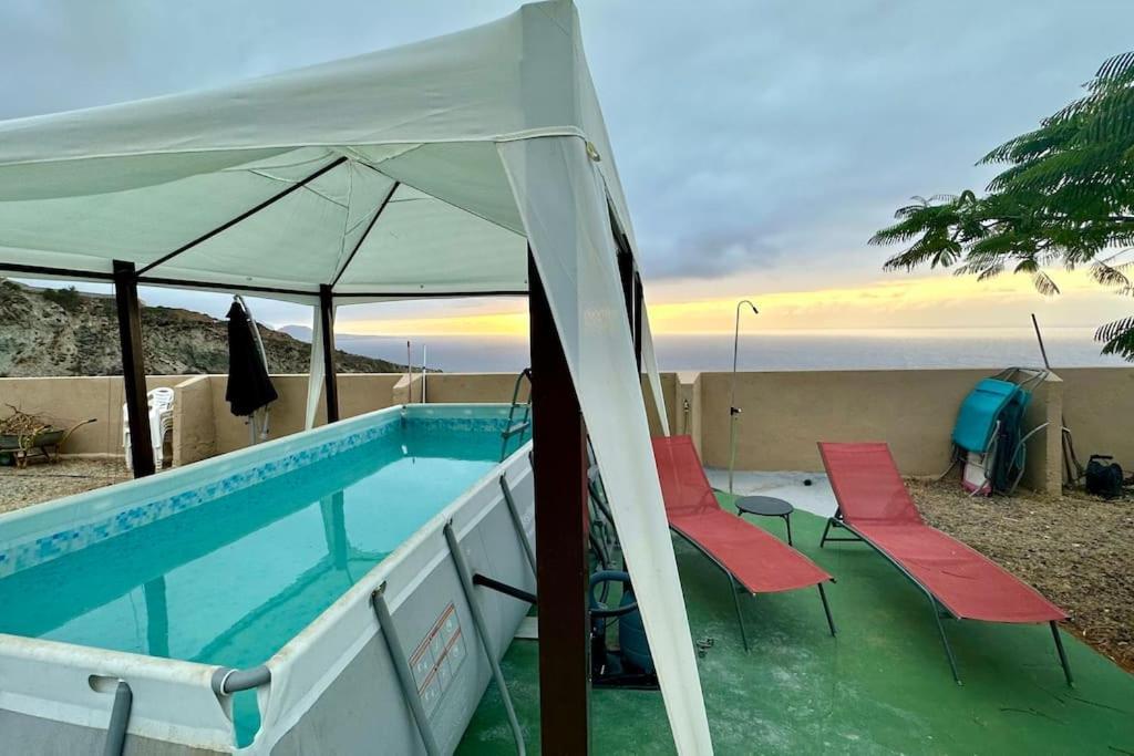Peaceful Oasis With Magical Sea Views And A Pool Villa Santa Cruz de Tenerife Ngoại thất bức ảnh